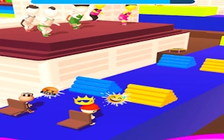 Image Bridge Race Stairs Run Build