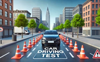 Image Car Driving Test
